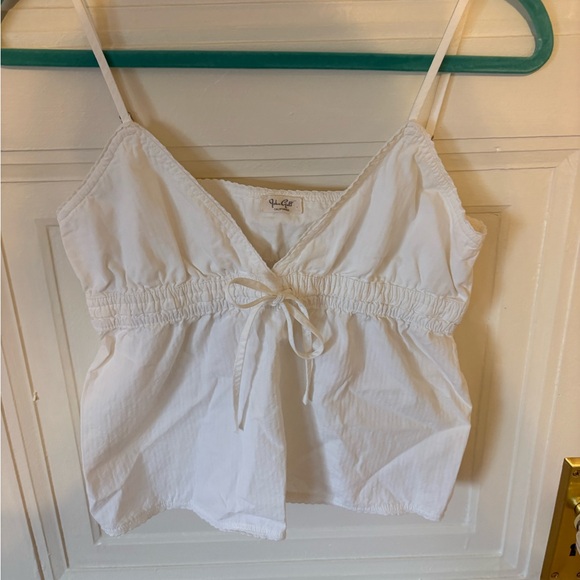 Brandy Melville Cream tank blouse - Picture 2 of 5